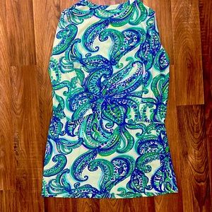 Girls Sz 12-14 Cotton Paisley Dress Beautiful